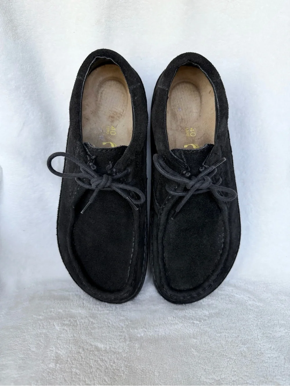 Birkenstock Footprints Pasadena Black Suede 40 EU Ladies 9 US / Men’s 7 US